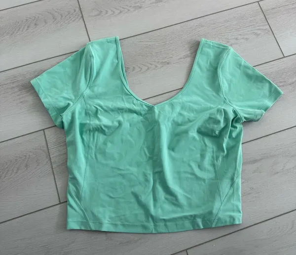 Lululemon Align T Shirt Wild Mint - Image 3