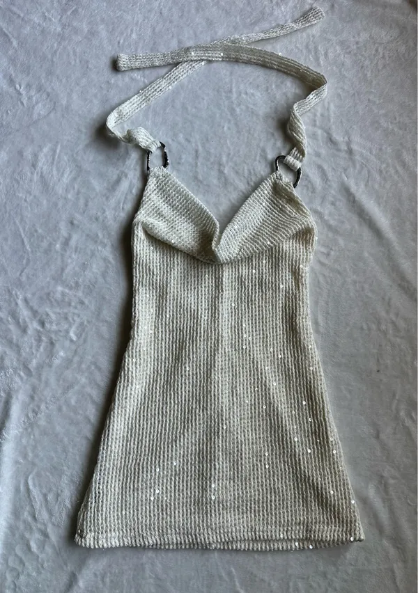 Outcast Clothing Novela Mini Dress White - Image 3