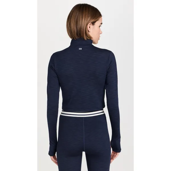Splits59 Stevie Active Rib Half Zip‎ New with Tags Size Small - Image 5