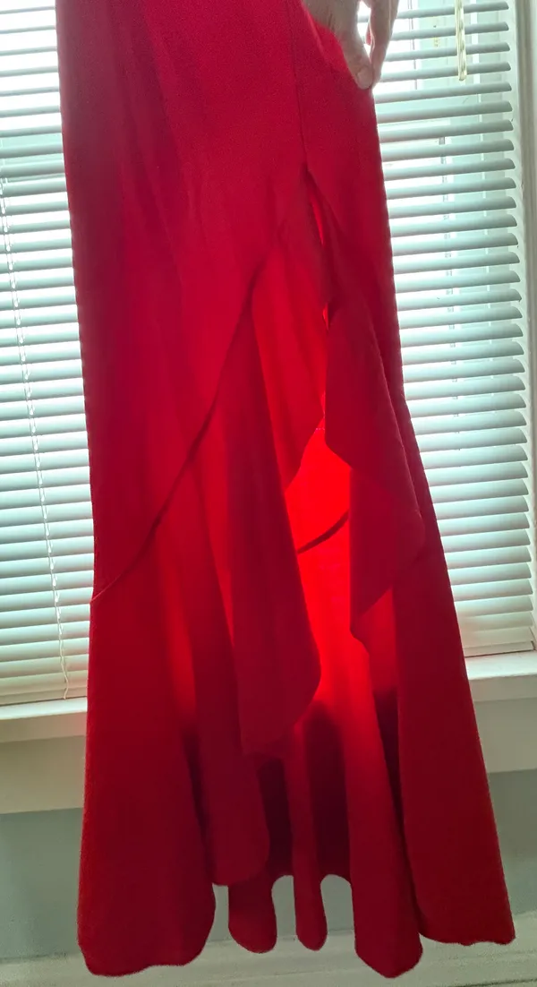 Pretty Little Thing Red Dress - Image 3