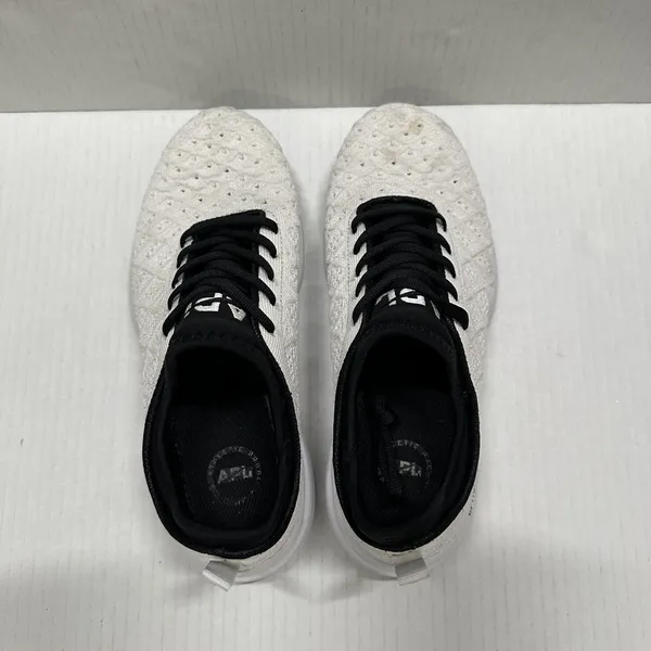 APL TechLoom Phantom Shoes Womens 7 White Knit Low Top Running Athletic Sneakers - Image 6