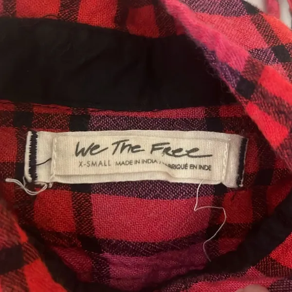 Final Price Free People Pacific Dawn Plaid Shirt - Image 11