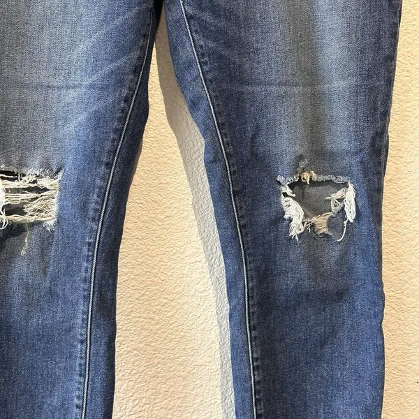 Abercrombie & Fitch Women's Jeans 32/14L The Super Skinny High Rise Distressed - Image 9