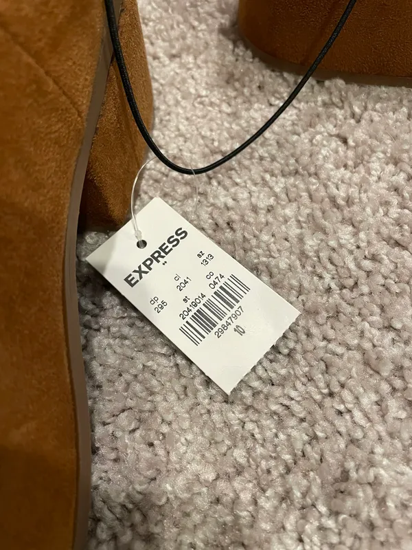 Express Boots Tan - Image 2