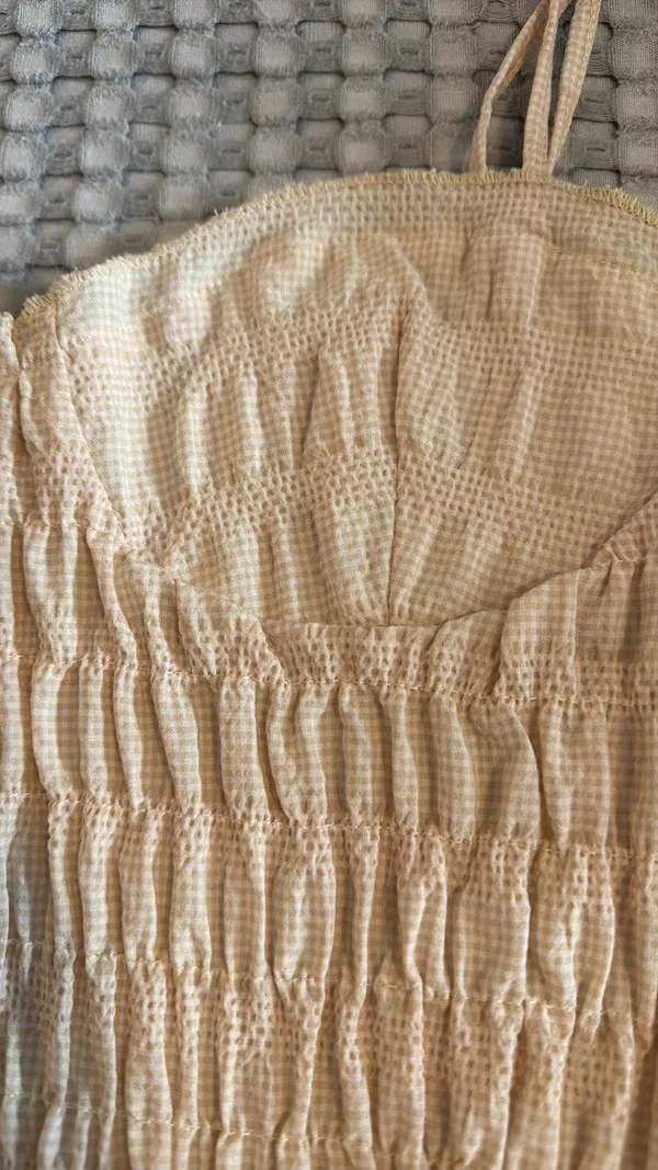 ZARA Gingham Tank - Image 4