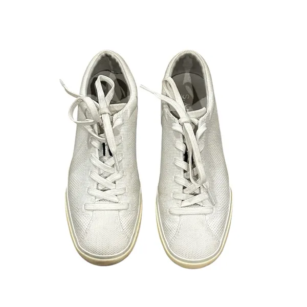 Rothy’s Lace up White Sneakers Shoes Washable Sustainable Comfort 6.5 - Image 5