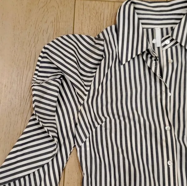 Unique Vintage NWOT! Imperial Striped Button Down Shirt - Vintage Look - Image 2