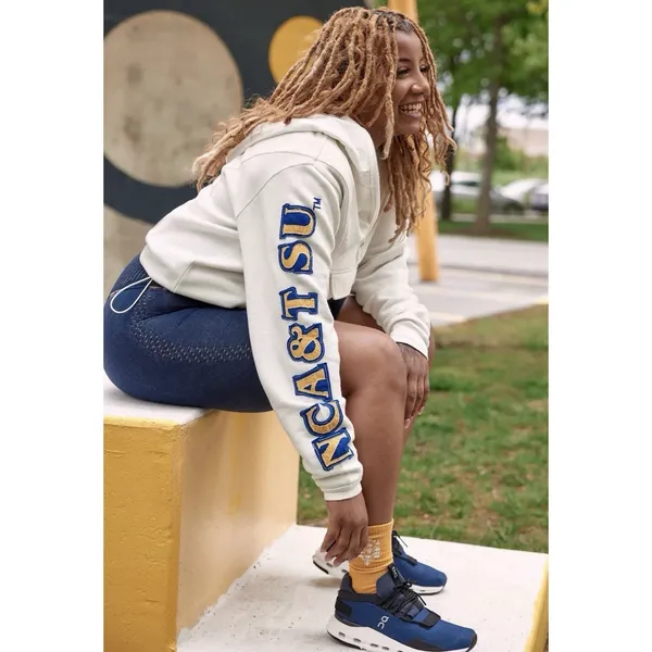 North Carolina A & T Sweatshirt Free People Movement Summer Class Hoodie - Image 2