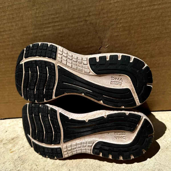 Brooks Glycerin 19 Running Shoes DNA LOFT Classic Fit Black White 11D Wide - Image 7