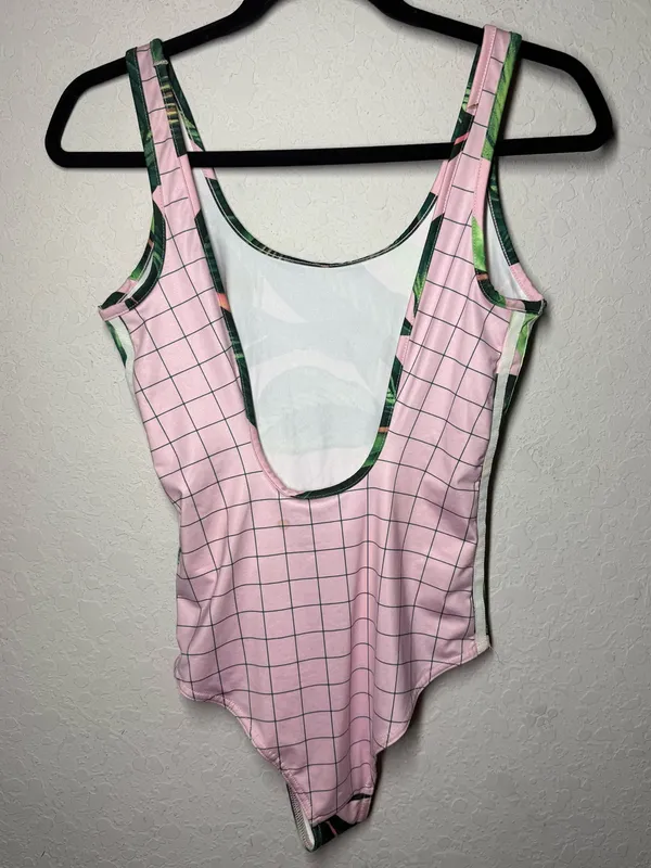 NWT Farm Rio x Adidas Tropical One Piece Bodysuit Size Medium - Image 4