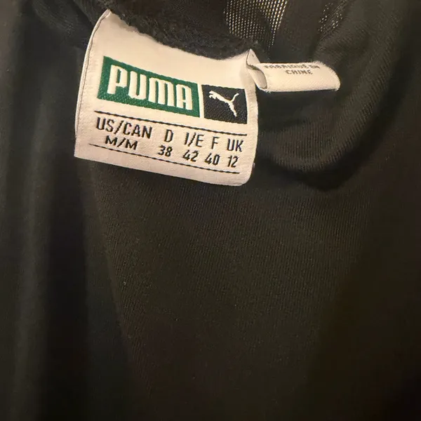 Puma Women's Black with white side stripe w/puma logo Crisscross Backless Dress - Image 5
