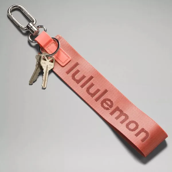 Lululemon Never Lost Keychain (Raspberry Cream/Wine Berry) LU9B20S - Image 2