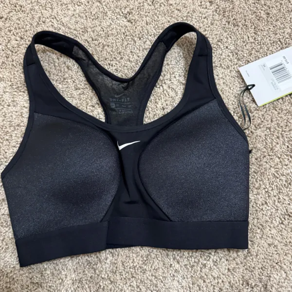 Nike Dri-FIT High Support Sports Bra XS NWT Racerback Training Gym - Image 4