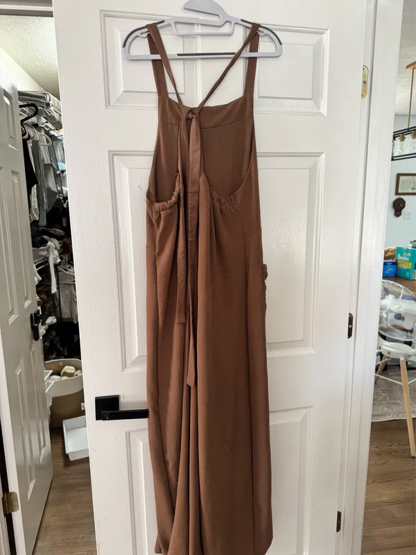 Bucket List Brown Jumpsuit - Image 5