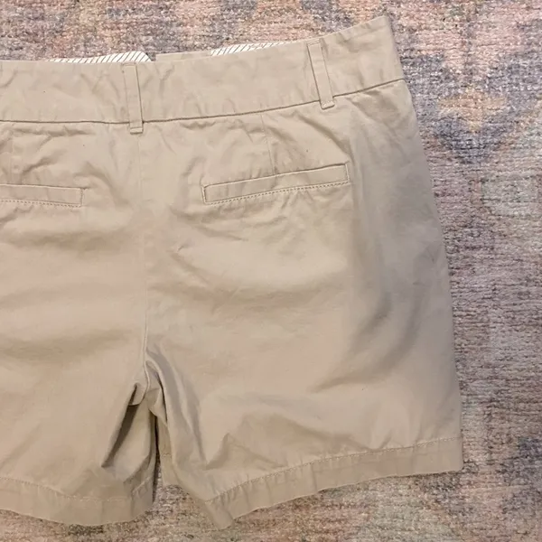 NWOT 100% Cotton 6” Inseam Classic Khaki Chino Shorts - Image 8