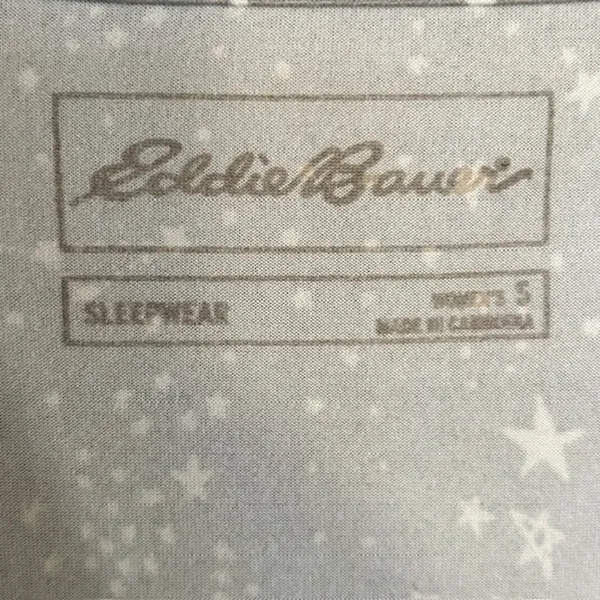 Eddie Bauer Star Print Pajama Set Tank & Pants Small Constellations - Image 8