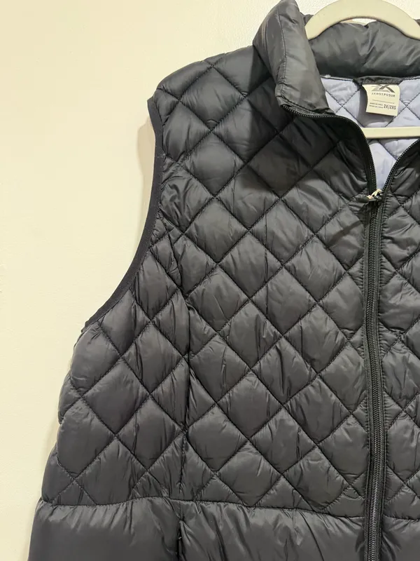 ZeroXposur Women’s Black Quilted Puffer Vest NWT ThermoCloud Size 2x - Image 3