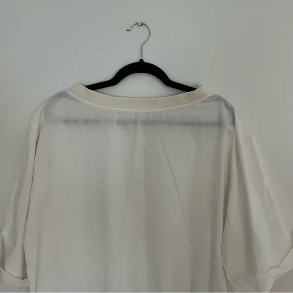 Free People Pullover Drop Waist Cotton Mini tunic shirt dress Size XS NEW - Image 10