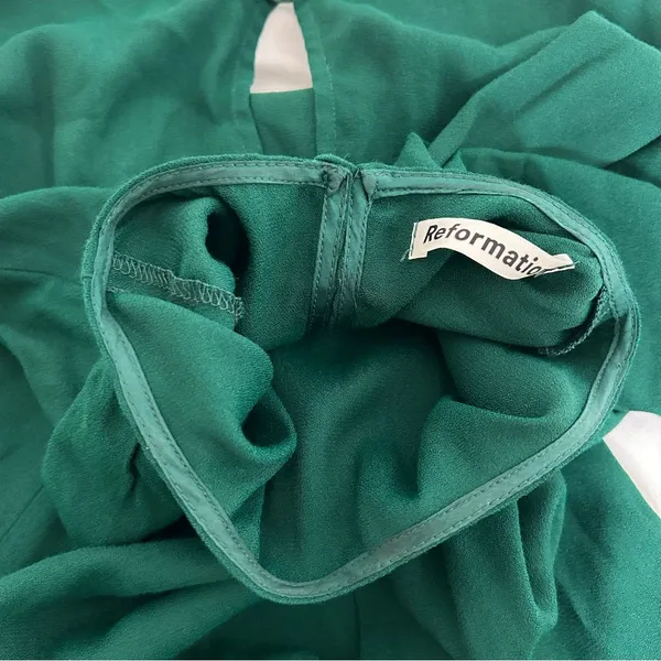 Reformation Gavin Dress green 2 - Image 15