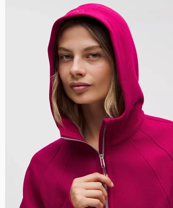 Lululemon Scuba Half-Zip Hoodie Cropped - Image 3
