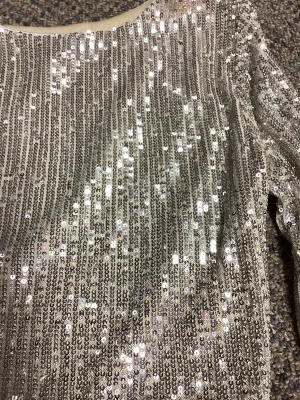 Lovely Day Champagne Sequins 2 Pc. Size S - Image 7