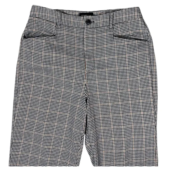 URBAN OUTFITTERS Houndstooth Plaid Cropped Pants - Image 4