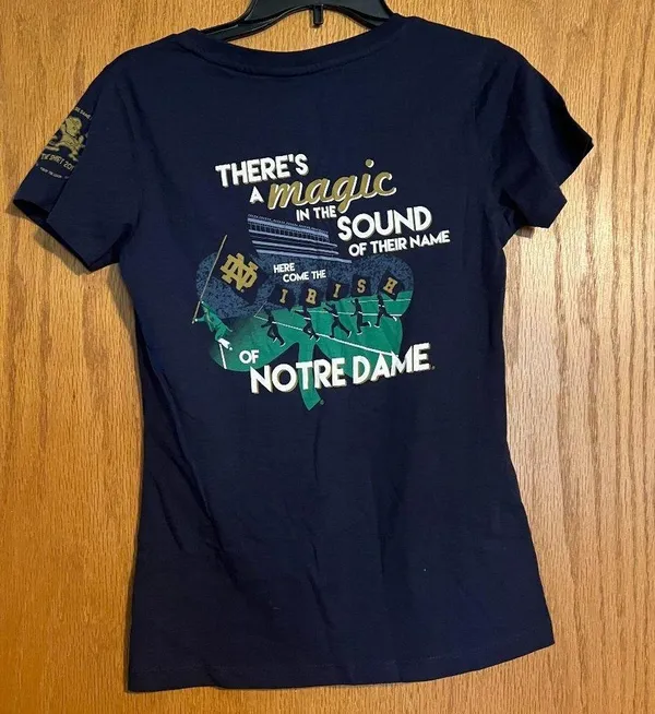 Notre Dame Shirt Blue - Image 5