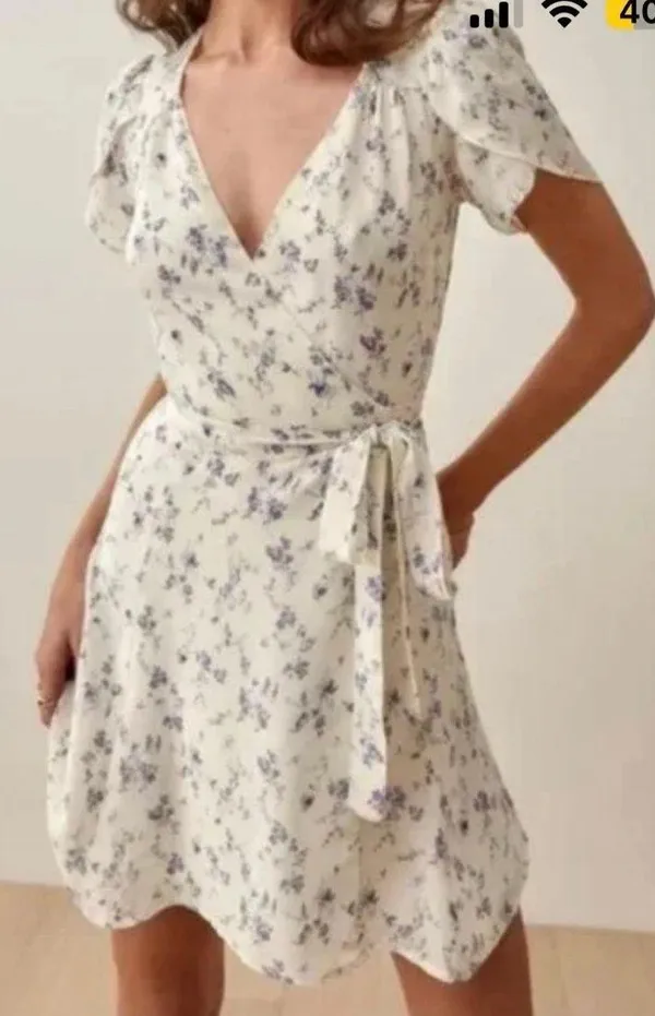Ellwood Wrap Mini Dress - Image 2