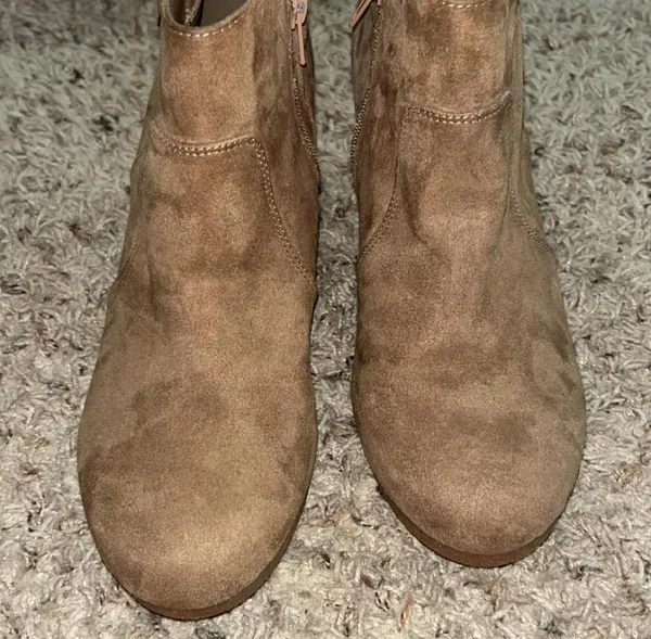 Suede ankle boots Brown Size 9 - Image 2