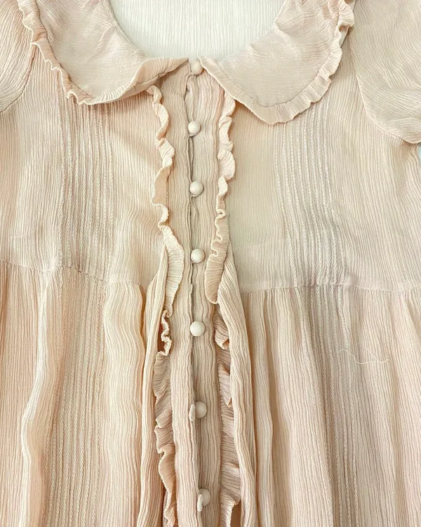 Vintage Night Gown Dress - Image 5
