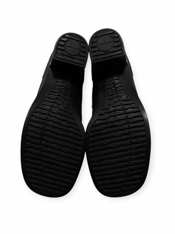 Vintage Hush Puppies Black Heeled Loafers, Women’s Size 5.5 - Image 7