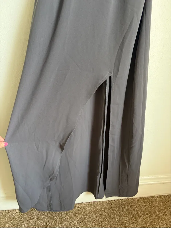 Lulu’s Grey Formal Maxi Dress - Image 2