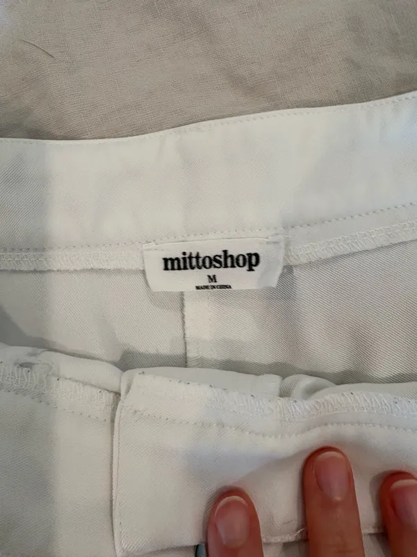 Mittoshop White Shorts  - Image 3