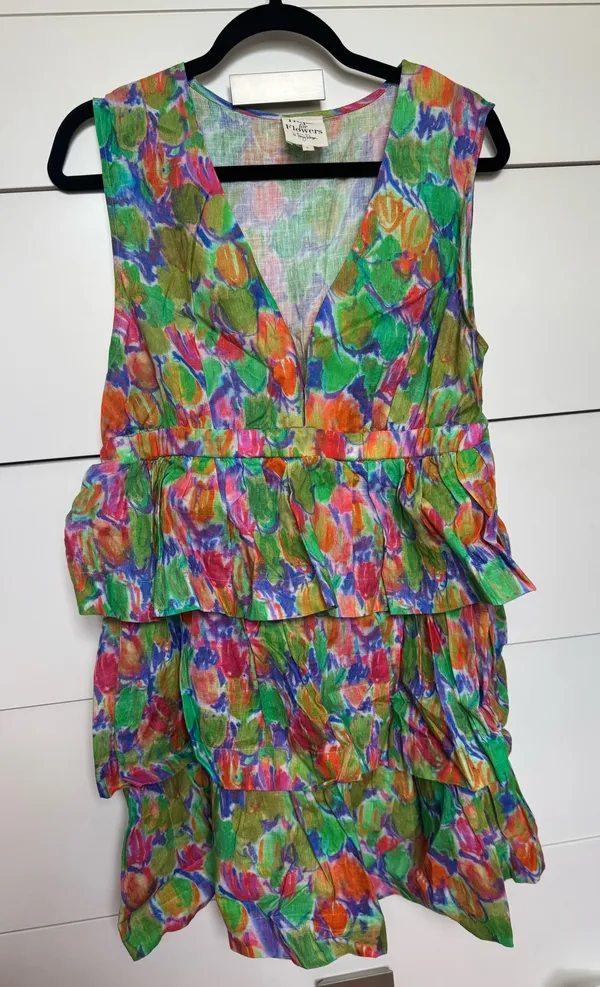 Floral Colorful Dress - Image 7
