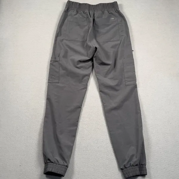 FIGS Charlotte 21 Pocket Scrub Pants Women Small Gray Jogger Technical W21SW2042 - Image 5