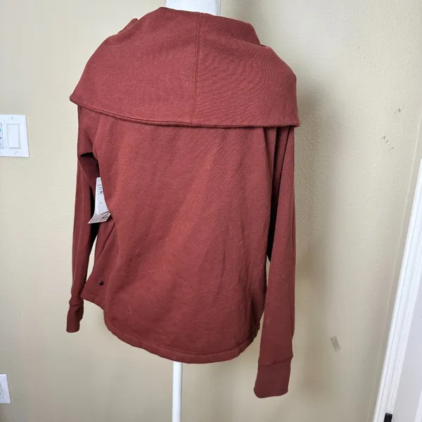 Nordstrom ZELLA New NWT Drape Neck Sweatshirt Topper Jacket Size Large - Image 7