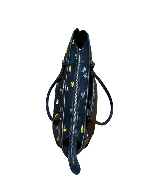 Kate Spade Blue & Yellow Floral Tote - Image 7