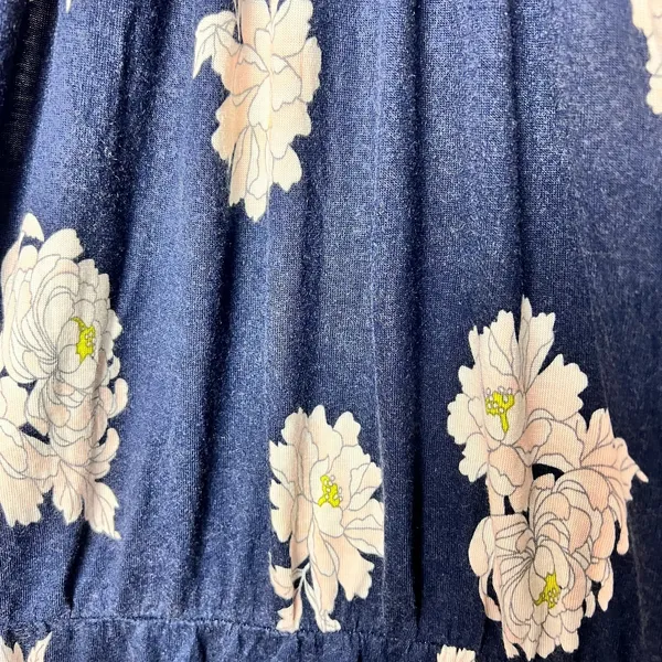 Old Navy Womens Floral Print Elastic Waist Dress Sz L - Image 6