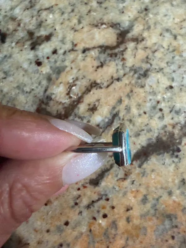 Kendra Scott Turquoise hexagon ring - Image 6