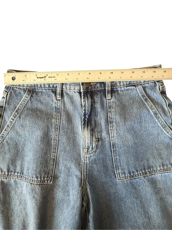 Hidden Jeans Cargo Pocket Dad Jeans Women’s Size 28 - Image 13