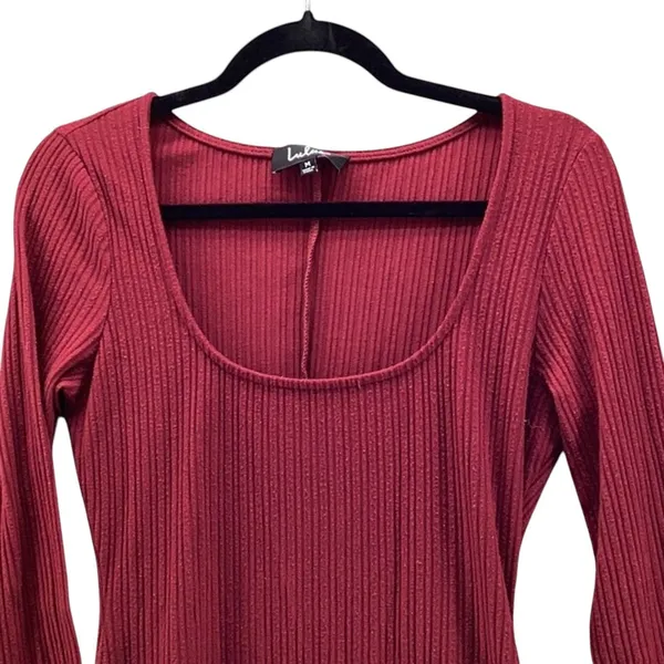 Lulus Holiday Dress Red‎ Medium - Image 3
