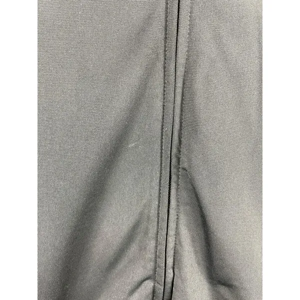 VTG Nike Black White 90s Y2K Track Zip Up Jacket L - Image 5
