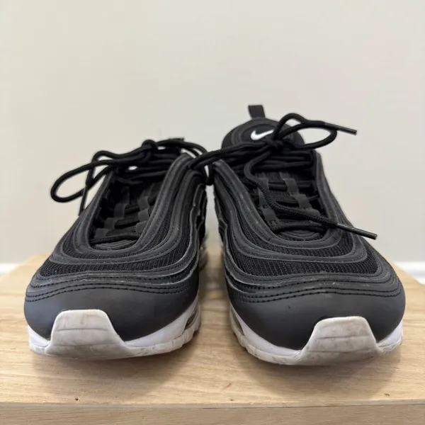 Nike Black & White 97 Air Max Athletic Sneakers‎ 6/7.5 - Image 7