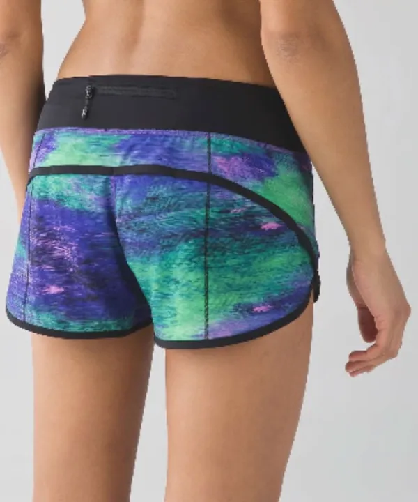 Lululemon Speed Shorts Rio Women’s Up 2.5" Nights Multi - Image 2