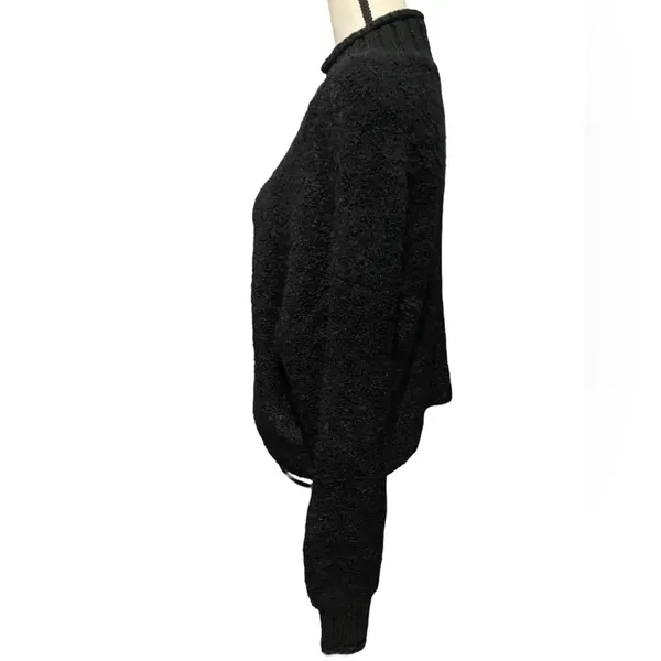 American Eagle Boucle Mock Neck Sweater Size Medium - Image 6