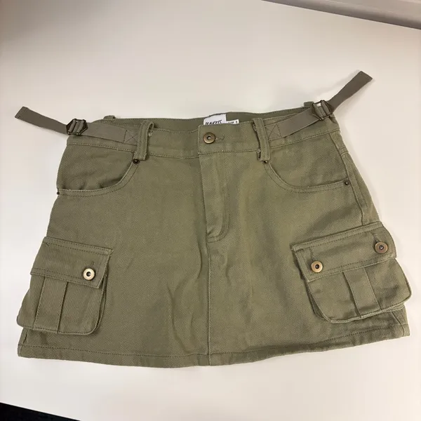 Princess Polly Peterson cargo mini skirt khaki - Image 2