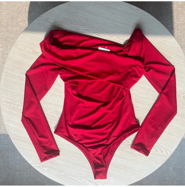 Madison & Berkeley One-Shoulder Bodysuit - Image 6