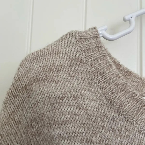 NWOT | American Eagle‎ women’s geometric neutral wool warm knit sweater small - Image 4