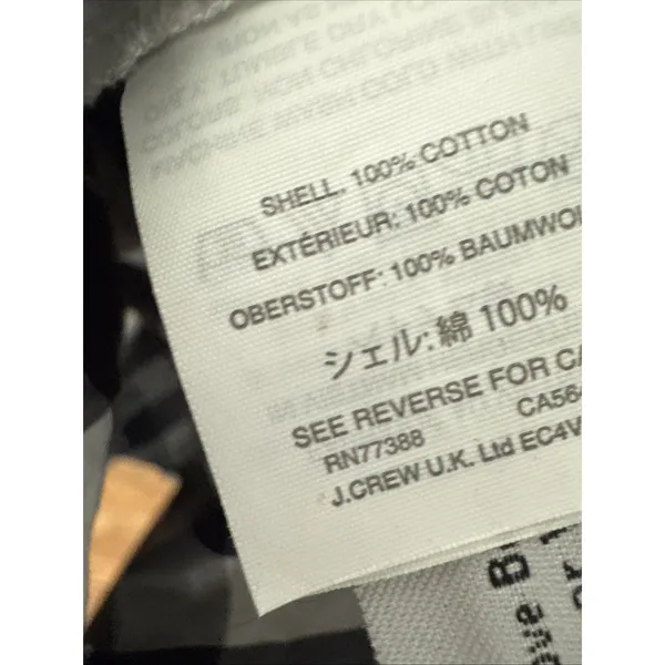 J Crew Skirt Womens 2 Black White Gingham Mini Asymmetric Ruffle Wrap A‎ Line - Image 7
