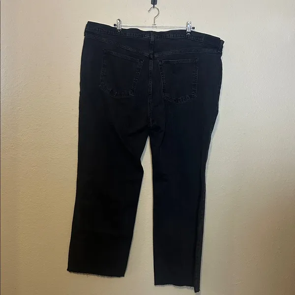 Abercrombie & Fitch black The 90’s Relaxed Jean” High-Rise Jeans Size 37 Size 24 - Image 6